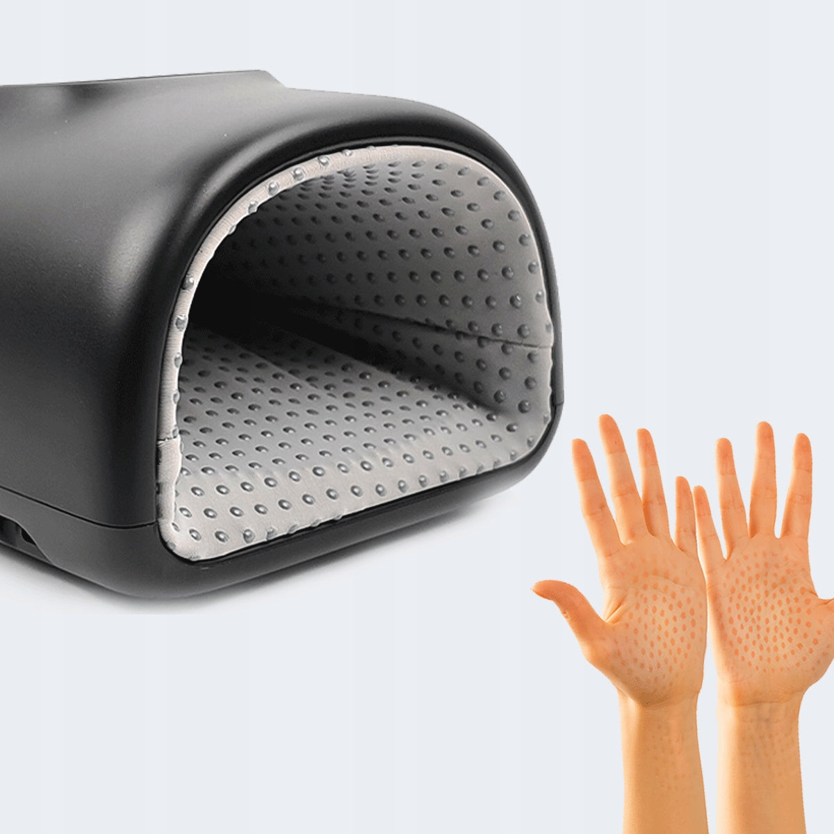 BOSTE Belaidis Masažuoklis Rankoms ir Riešams su Šildymu, Akupresūra