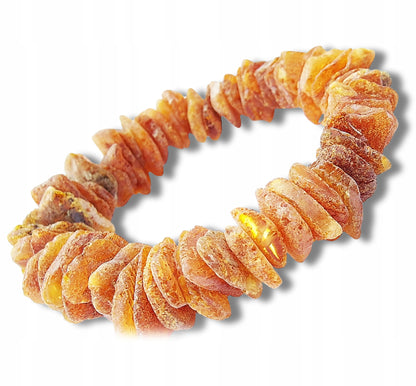 Gydomoji apyrankė su natūraliu gintaru, puiki dovana