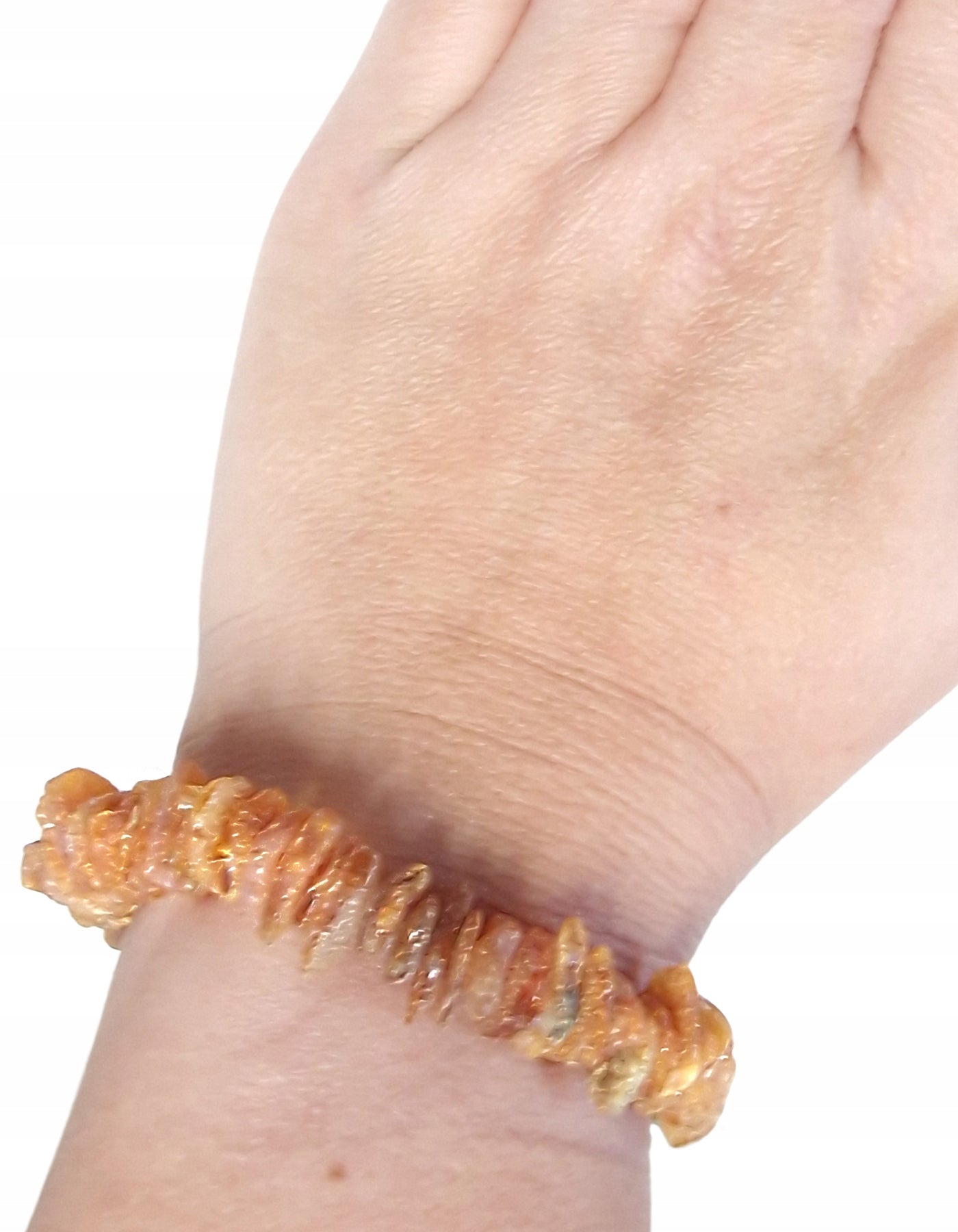 Gydomoji apyrankė su natūraliu gintaru, puiki dovana