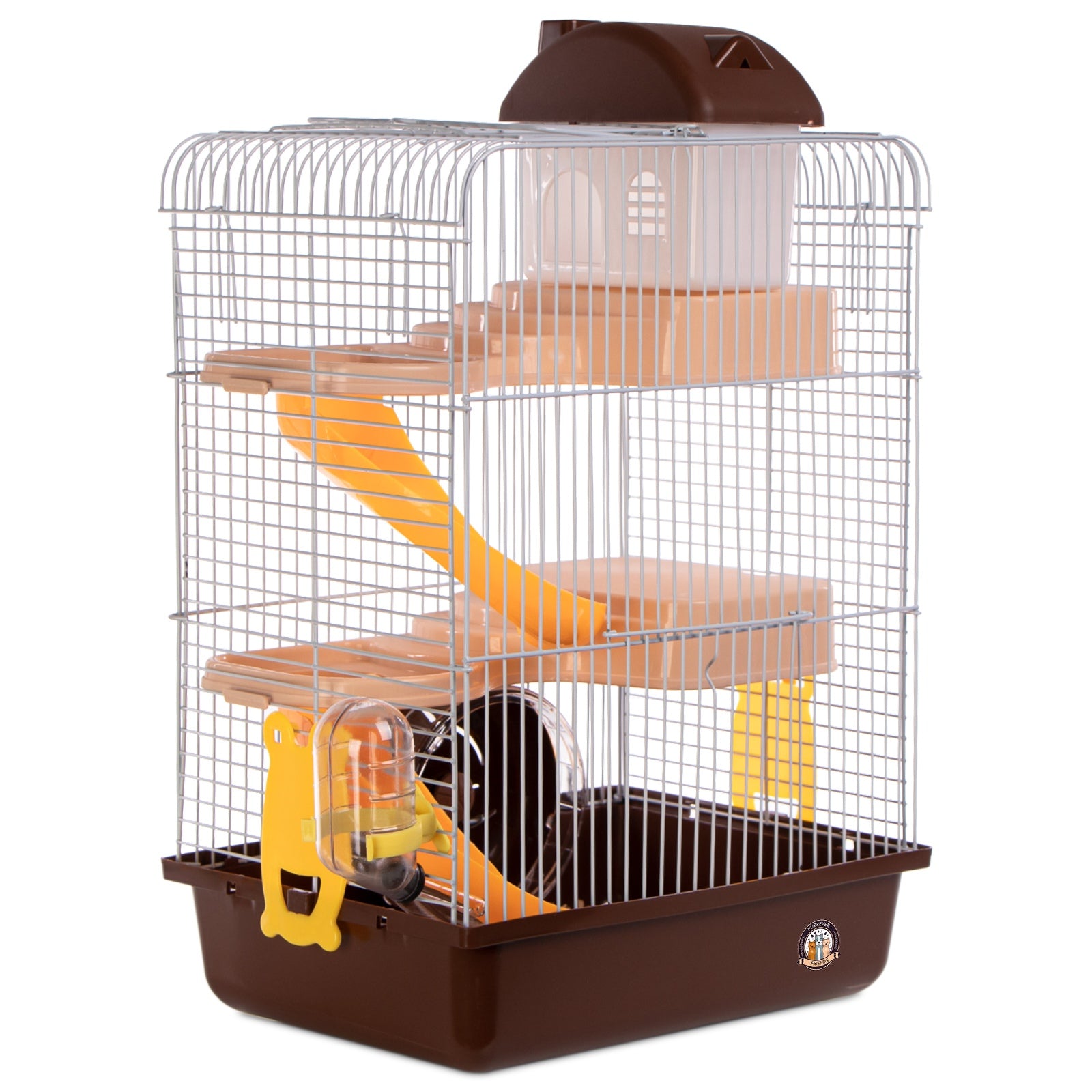 RUDAS TRIJŲ AUKŠTŲ NARVAS SMEGDUKAMS SU RATU IR ČIUOŽYKLAIS