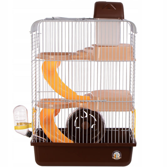 RUDAS TRIJŲ AUKŠTŲ NARVAS SMEGDUKAMS SU RATU IR ČIUOŽYKLAIS