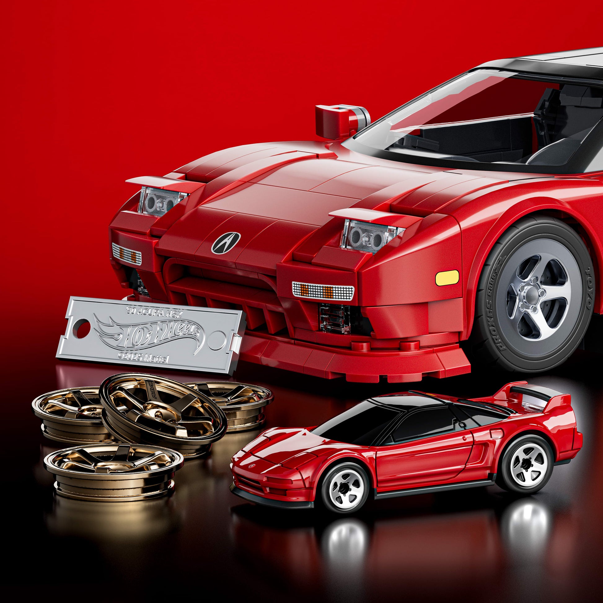 BRICK SHOP HOT WHEELS DUOMENYS ELITE SERIJOS TRANSPORTAS '90 ACURA NSX 876 DALIŲ