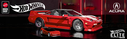 BRICK SHOP HOT WHEELS DUOMENYS ELITE SERIJOS TRANSPORTAS '90 ACURA NSX 876 DALIŲ