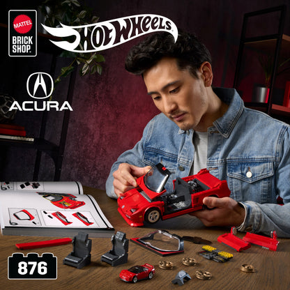 BRICK SHOP HOT WHEELS DUOMENYS ELITE SERIJOS TRANSPORTAS '90 ACURA NSX 876 DALIŲ