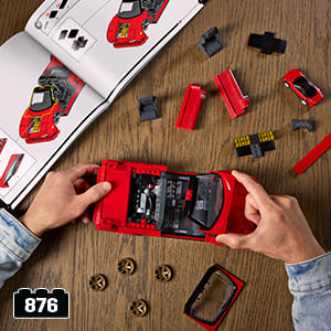 BRICK SHOP HOT WHEELS DUOMENYS ELITE SERIJOS TRANSPORTAS '90 ACURA NSX 876 DALIŲ