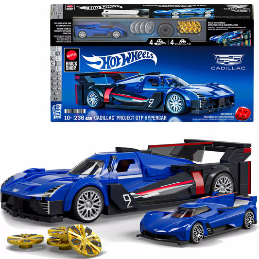 Brick Shop Hot Wheels Klocki | Greičio serija: Cadillac Project GTP Hypercar