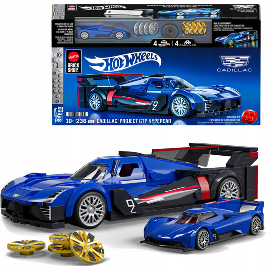 BRICK SHOP HOT WHEELS KLOCKI SPEED SERIES CADILLAC PROJECT GTP HYPERCAR