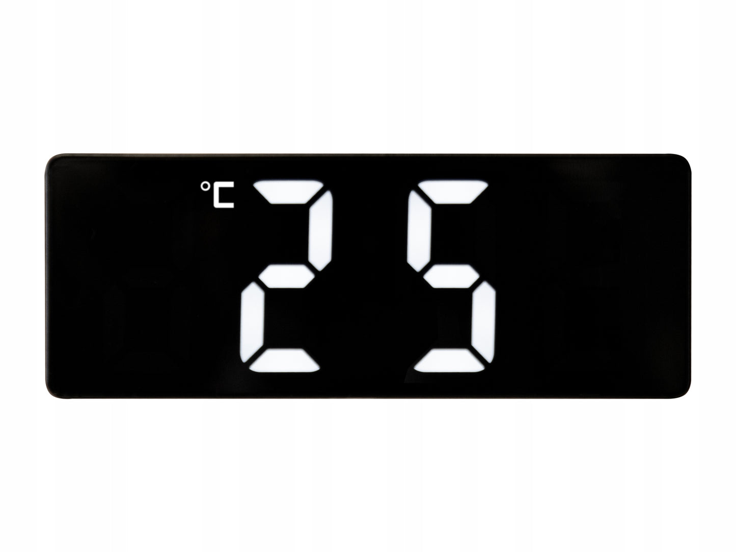 ELEKTRONINIS ŽADINTUVAS SKAITMENINIS LED LAIKRODIS PASTATOMAS SU TERMOMETRU IR DATA