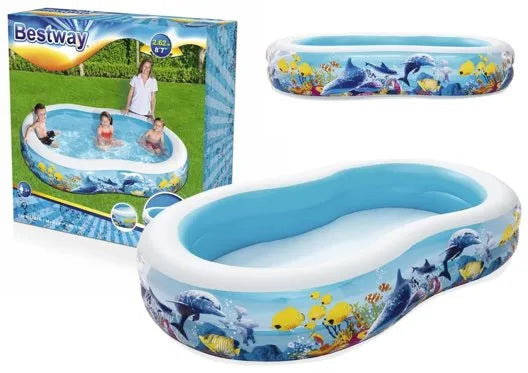 Pripučiamas baseinas Bestway 262 x 157 x 46 cm 54118