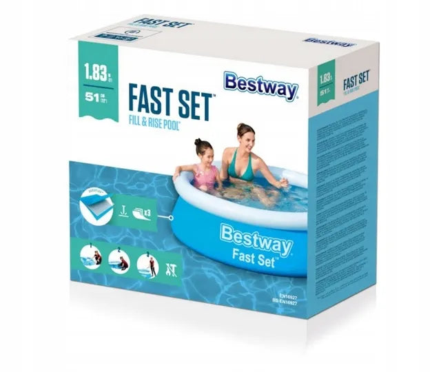 Bestway 57392 pripučiamas sodo baseinas 183 x 51 cm