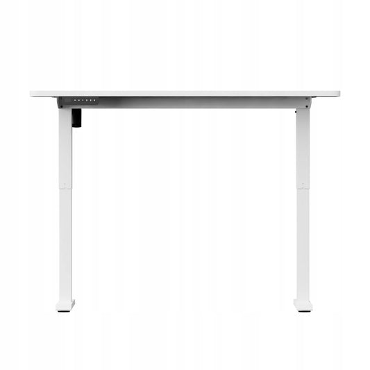Elektrinis reguliuojamas stalas Control 120×60 cm – baltas, aukštis 72–114 cm