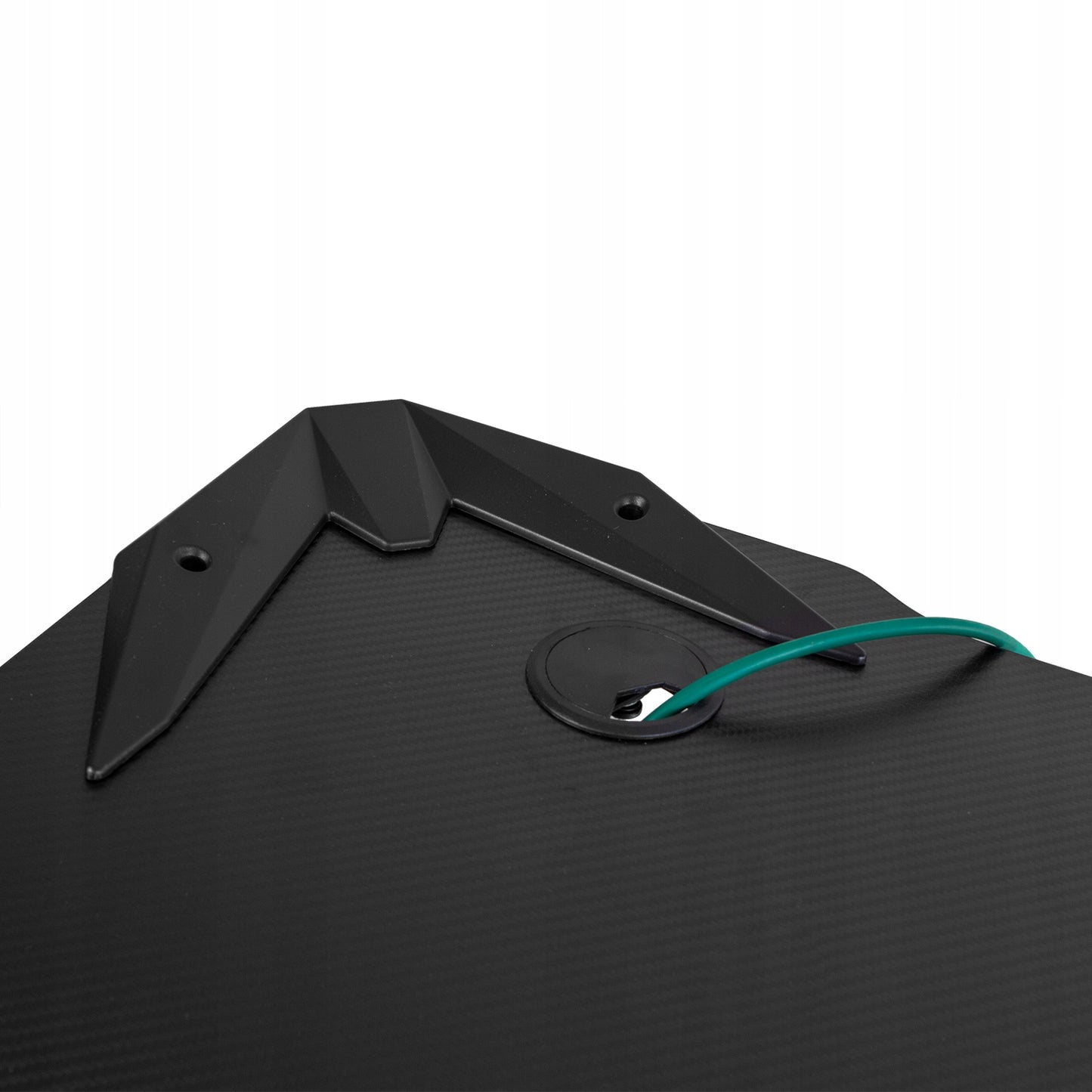 Žaidimų kompiuterio stalas 110x60 cm NanoRS RS345 tvirtas juodas žaidėjui