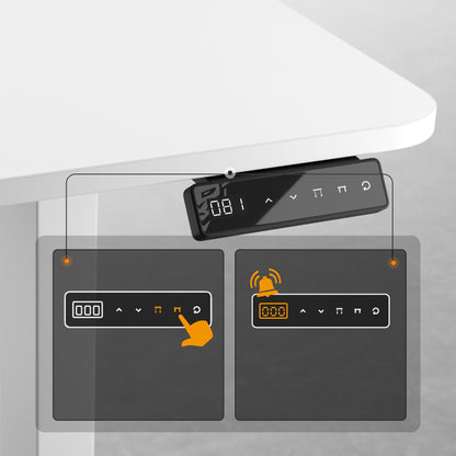 Stalas su aukščio reguliavimu 140cm darbui ir žaidimams DIABLO X-TENSIO Baltas