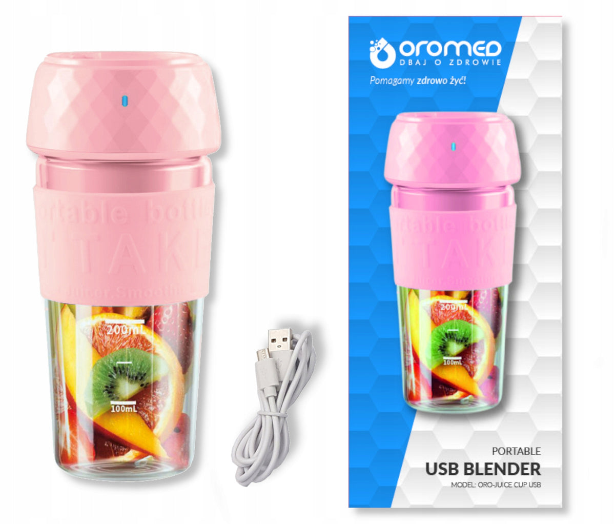 Nešiojamas Belaidis Elektrinis Blenderis Sultims Oromed Oro-Juice Cup