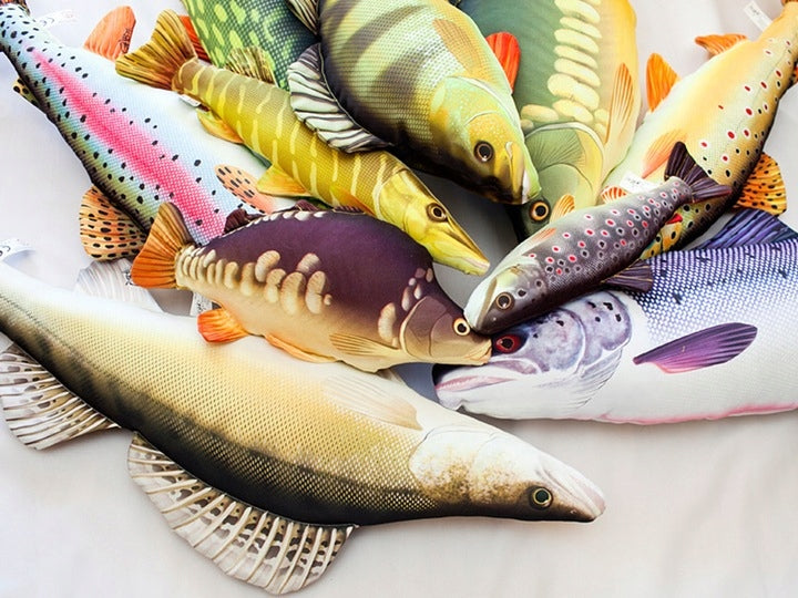 Tailando kovotojas "Bojownik syjamski" Akvariumo žuvis, lyg gyva pagalvėlė, 53 cm. Tinka dovanai