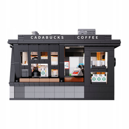 CaDA Kavinė CADABUCKS COFFEE HOUSE LED 768 det. Dovanai + LED rinkinys