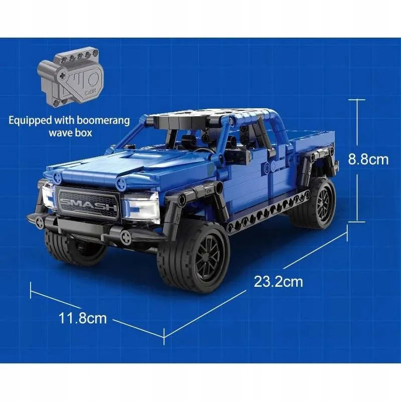 CaDA visureigis Off-Roader su Pull-Back pavara, 390 detalių