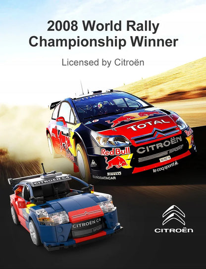 CaDA konstruktorius valdomas telefonu Bluetooth Citroen C4 WRC 329 det.