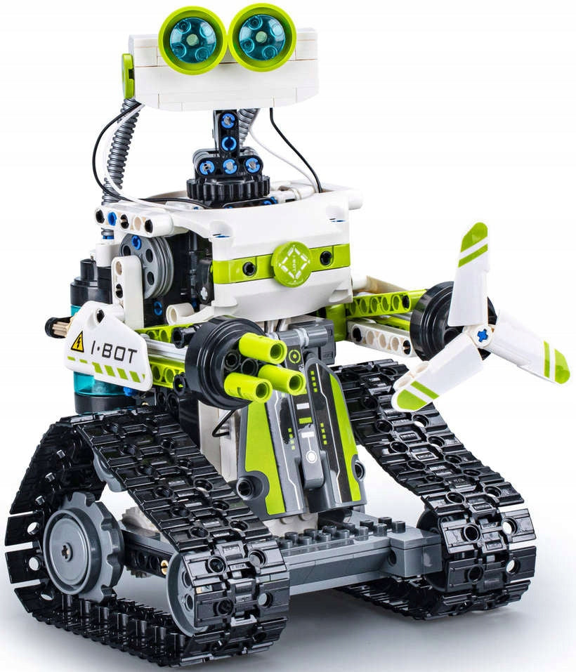 CADA KONSTRUKTORIUS TECHNIC PROGRAMUOJAMAS ROBOTAS BOT 434 DALYS VALDOMAS SU LED