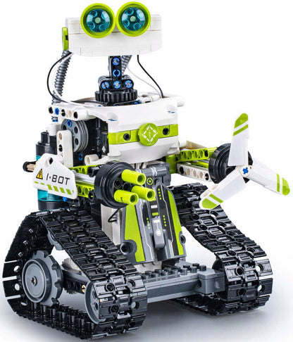 CADA KONSTRUKTORIUS TECHNIC PROGRAMUOJAMAS ROBOTAS BOT 434 DALYS VALDOMAS SU LED