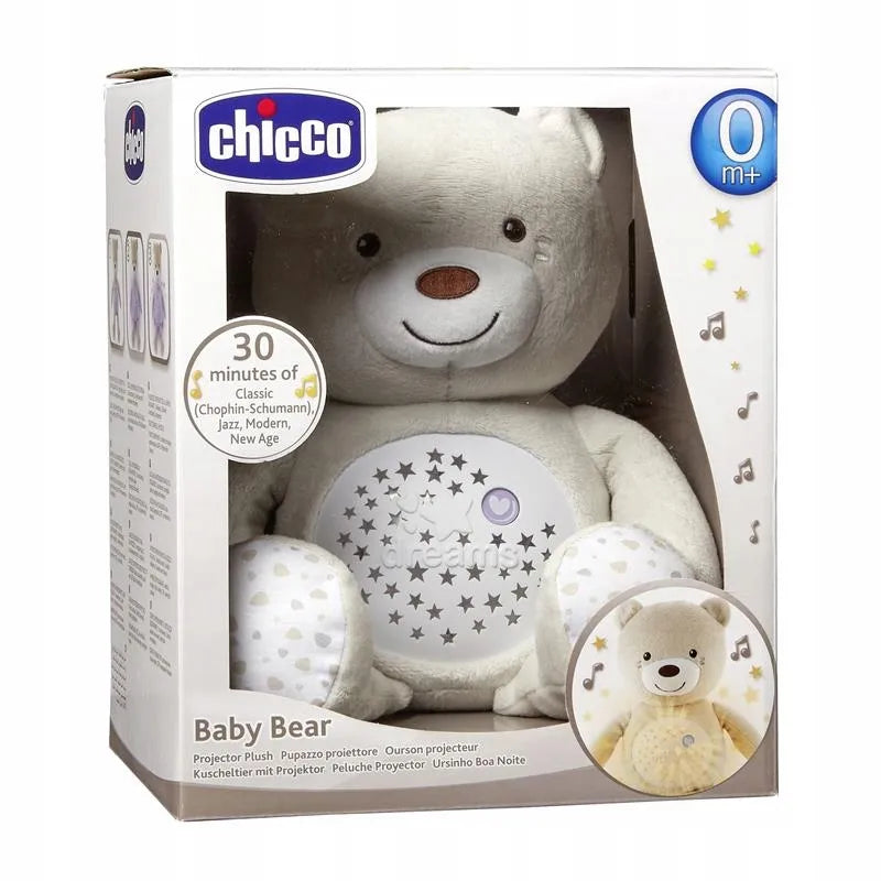 CHICCO lokiukas su 3in1 projektorium – naktinė lemputė ir lopšinės
