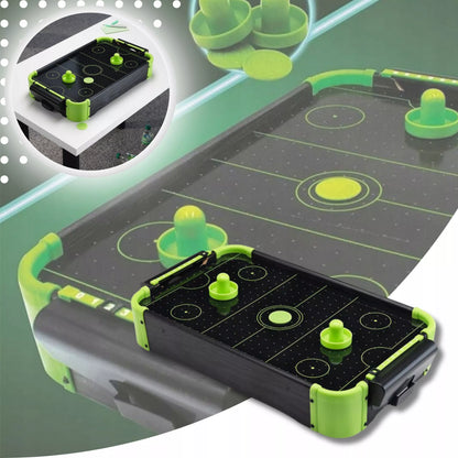 Oro ritulio stalas su neoniniu apšvietimu – žaidimas vaikams, hokejus, dovanos idėja