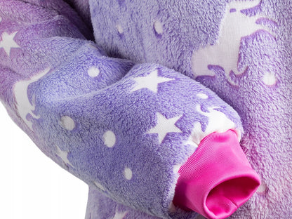 Šilta, storo dirbtinio kailio oversize XXL dydžio 2-in-1 džemperis-antklodė