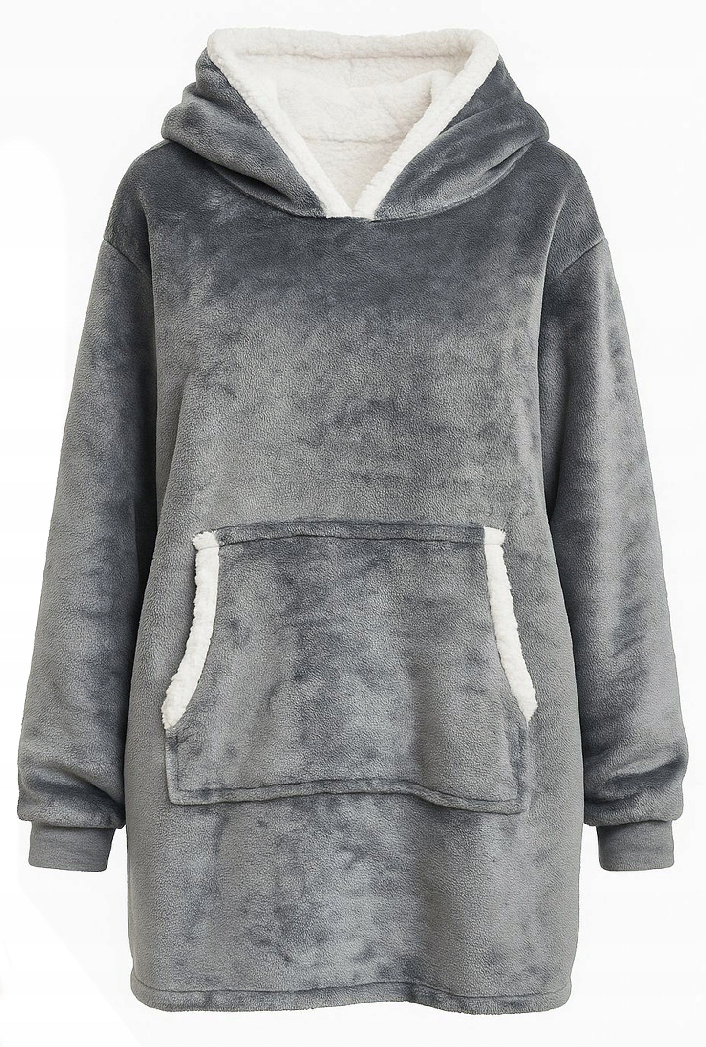 Šilta, stora, minkšta oversize pledinė bluza, dovana per Šv. Mykolas, MILI