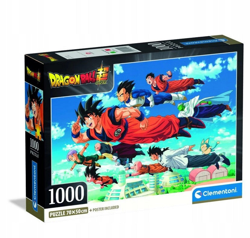 Clementoni Dėlionė 1000 detalių Kompaktiška Anime Dragon Ball