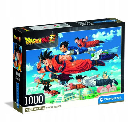 Clementoni Dėlionė 1000 detalių Kompaktiška Anime Dragon Ball