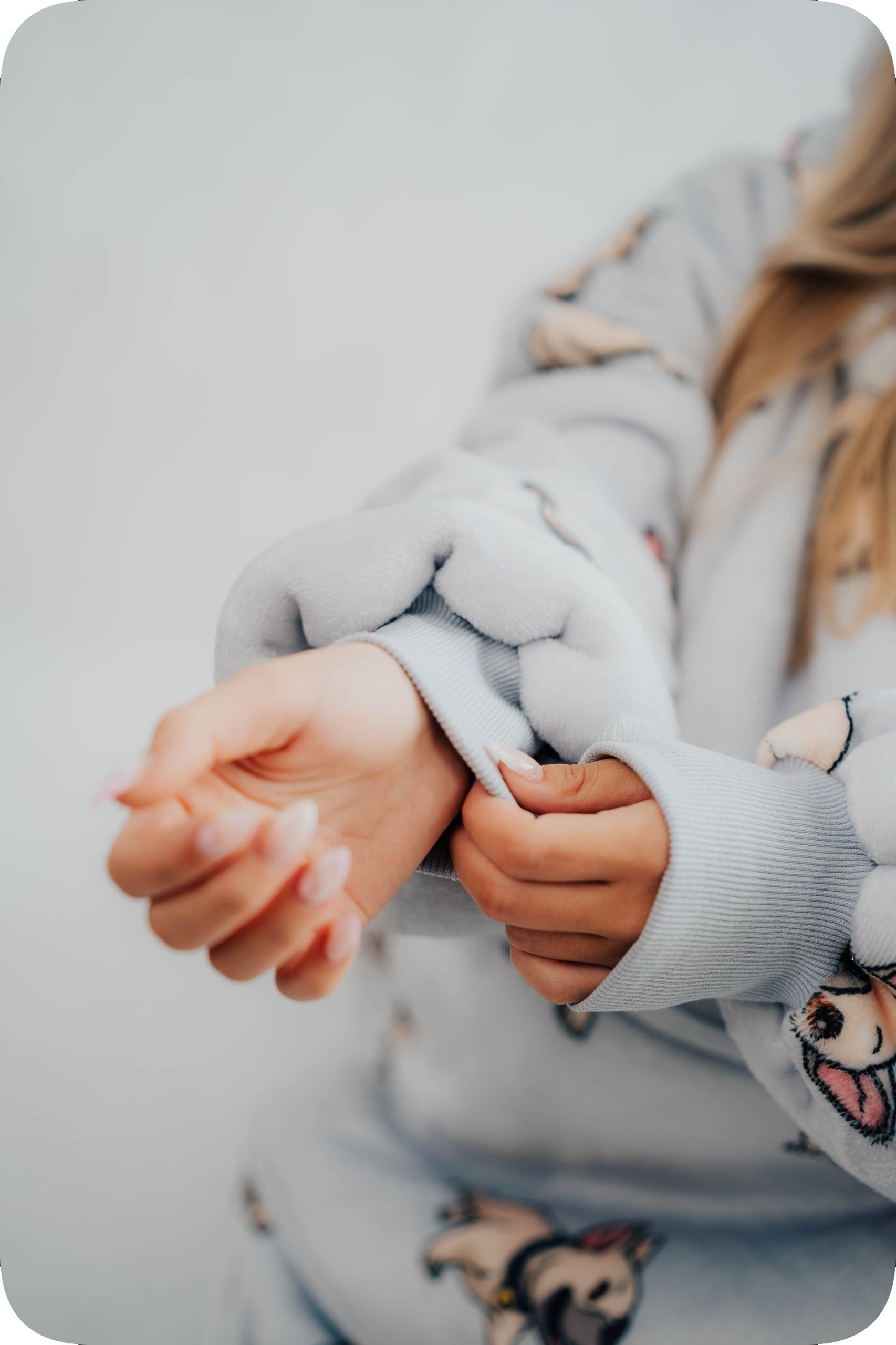 Comfy Moment Kocobluza #Bulldog – storalapis purusis šerpa oversize