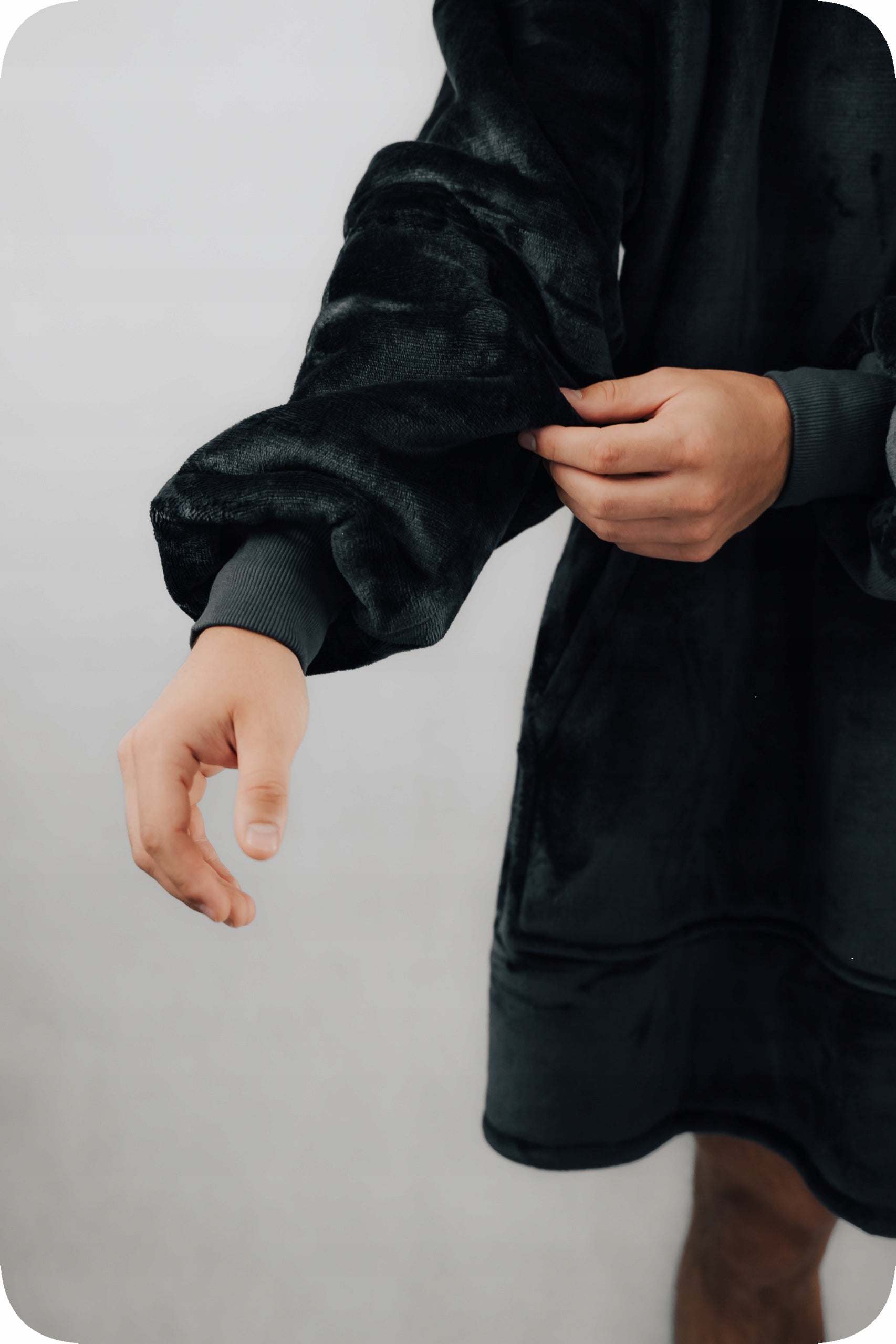 Comfy Moment Šilta Sherpa Oversize #Dark