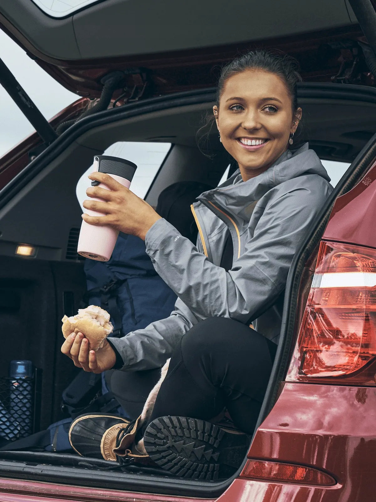 Contigo West Loop 2.0 premium termopuodelis 470ml - Millenial Pink