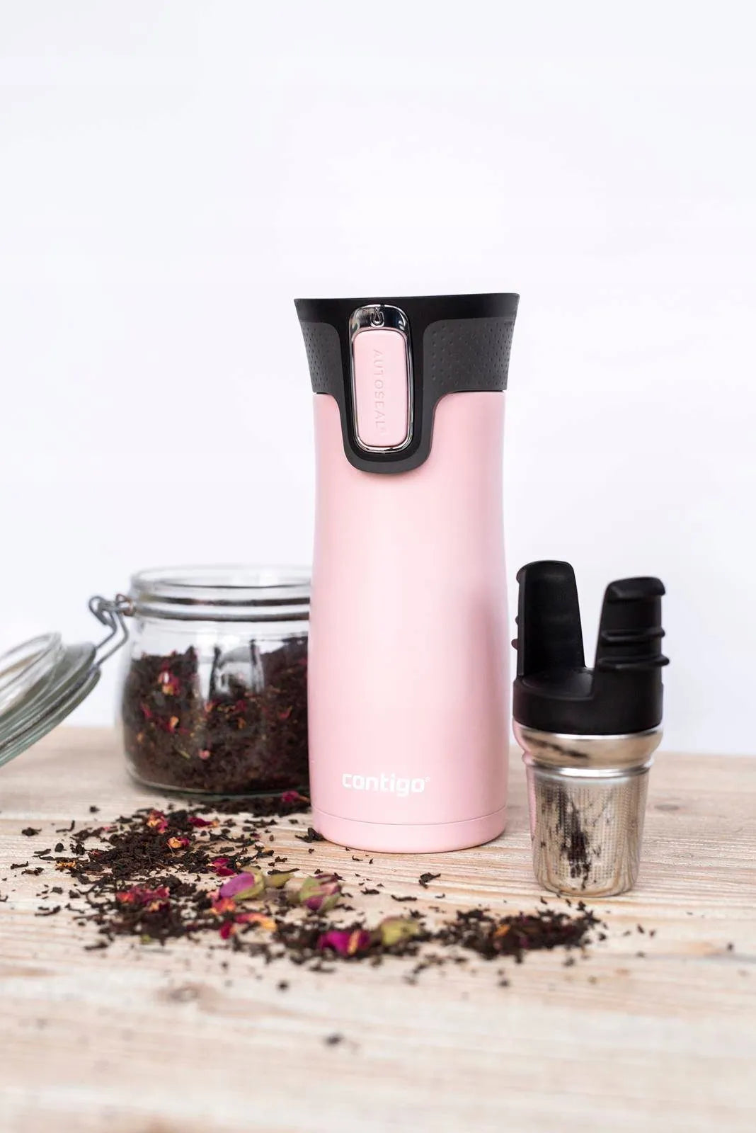 Contigo West Loop 2.0 premium termopuodelis 470ml - Millenial Pink