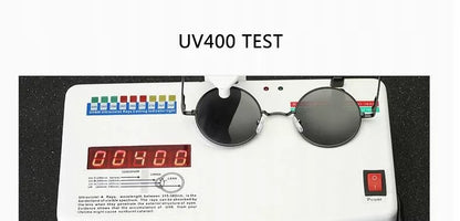 Juodi LENONKI saulės akiniai su teleskopais, UV400, unisex
