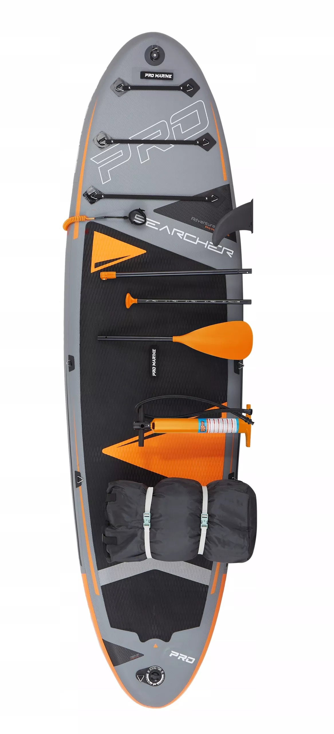 Irklė lentos SUP 305cm STAND UP PADDLE PRO MARINE rinkinys su sėdyne ir priedais