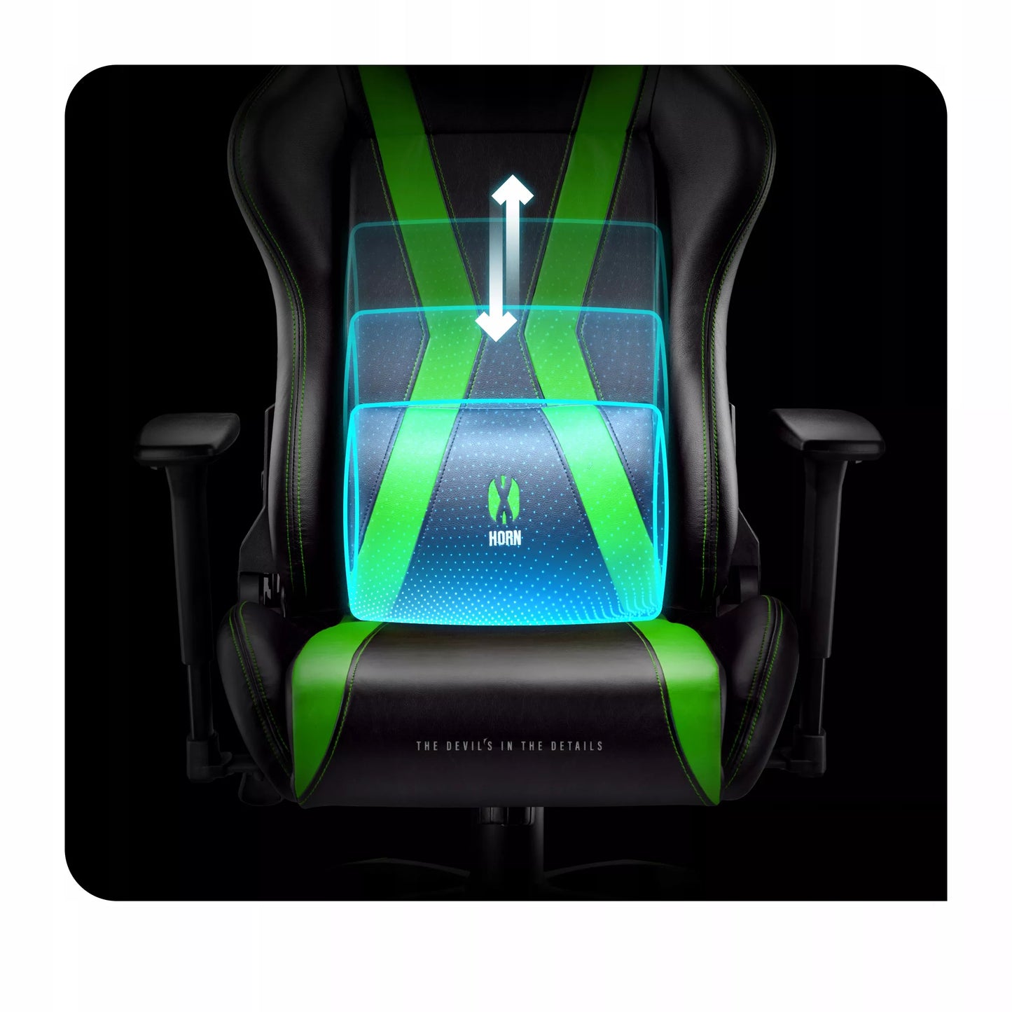 Žaidimų kėdė DIABLO X-HORN