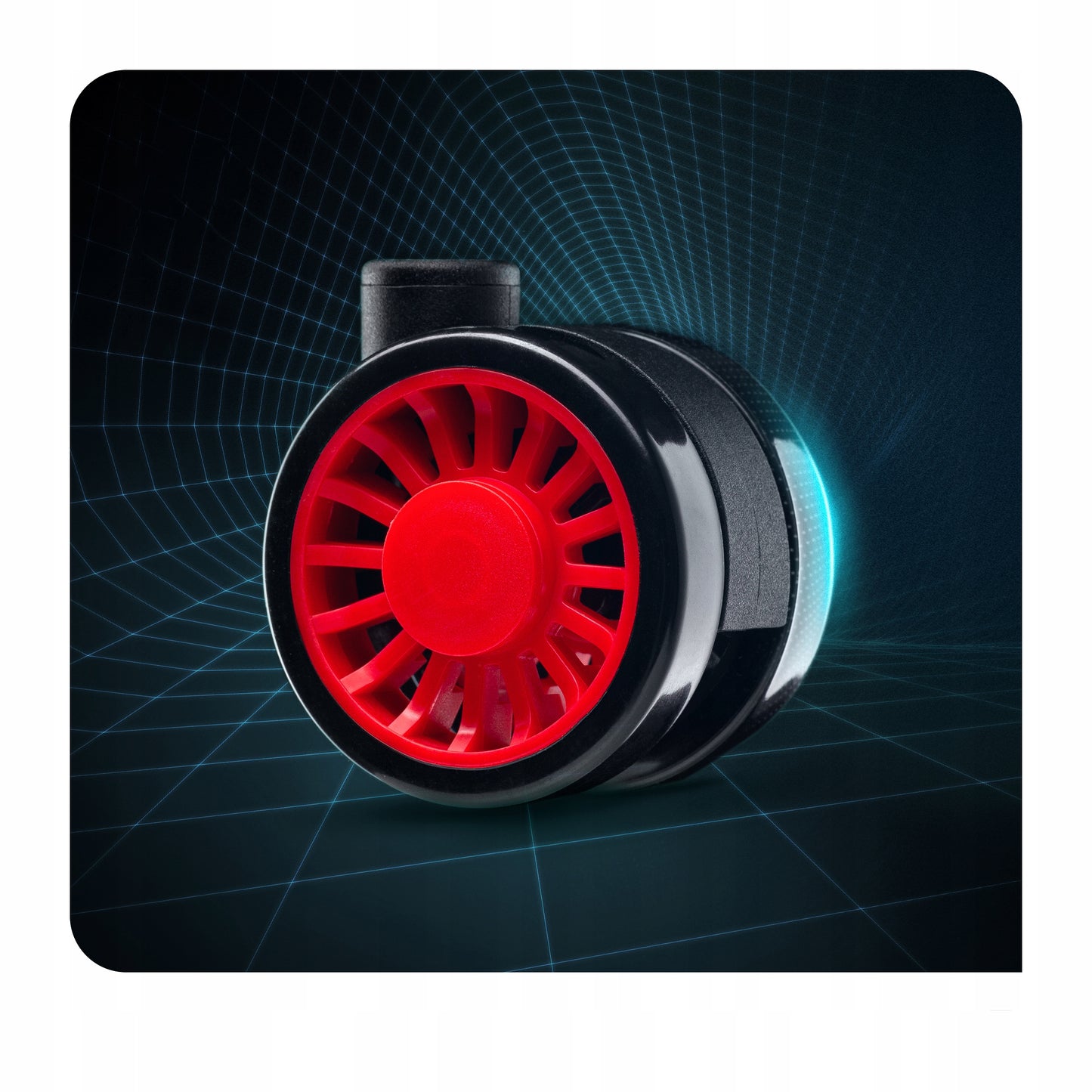 DIABLO Žaidimų kėdė sukamoji X-ONE 2.0 Standartinio dydžio: Juoda-raudona