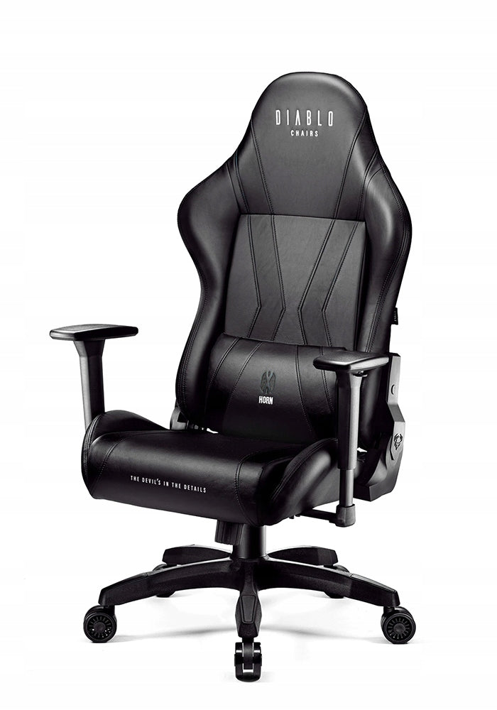 DIABLO Sukama žaidimų kėdė X-Horn 2.0 iš ekoodos, Normal, Juoda