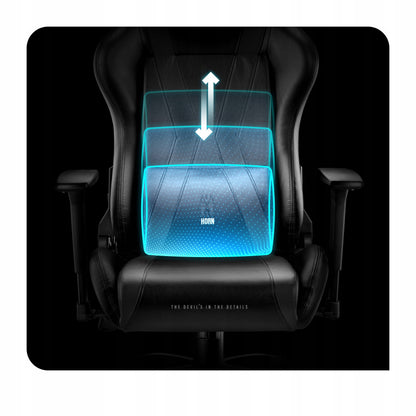 DIABLO Sukama žaidimų kėdė X-Horn 2.0 iš ekoodos, Normal, Juoda