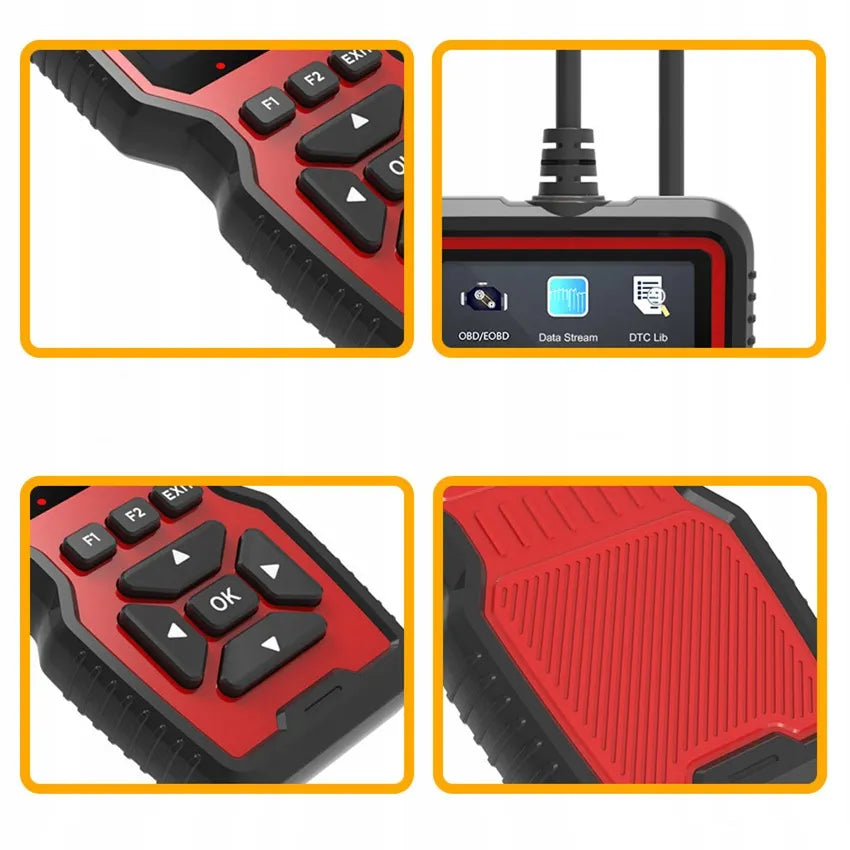 Diagnostinis OBD2 testeris, universalus automobilių skaitytuvas V519