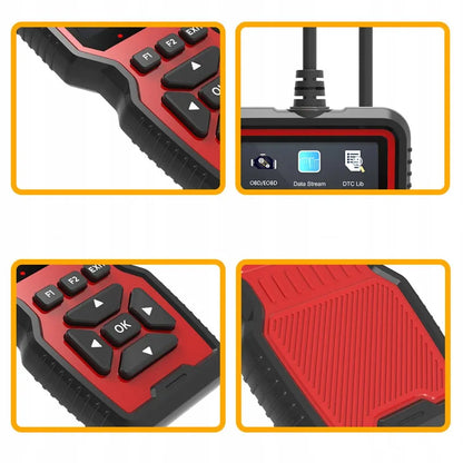 Diagnostinis OBD2 testeris, universalus automobilių skaitytuvas V519