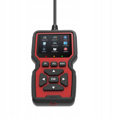 Diagnostinis OBD2 testeris, universalus automobilių skaitytuvas V519