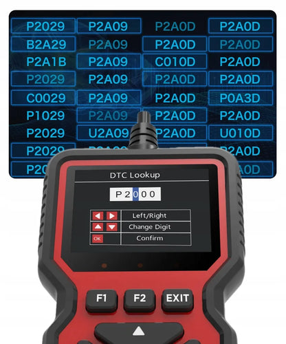 Diagnostinis OBD2 testeris, universalus automobilių skaitytuvas V519