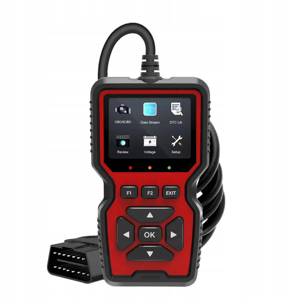 Diagnostinis OBD2 testeris, universalus automobilių skaitytuvas V519