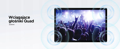 Planšetinis kompiuteris DOOGEE U13 13" FHD+, Android, 256 GB, 11000 mAh, 2,2 GHz, 13 MP, pilkas