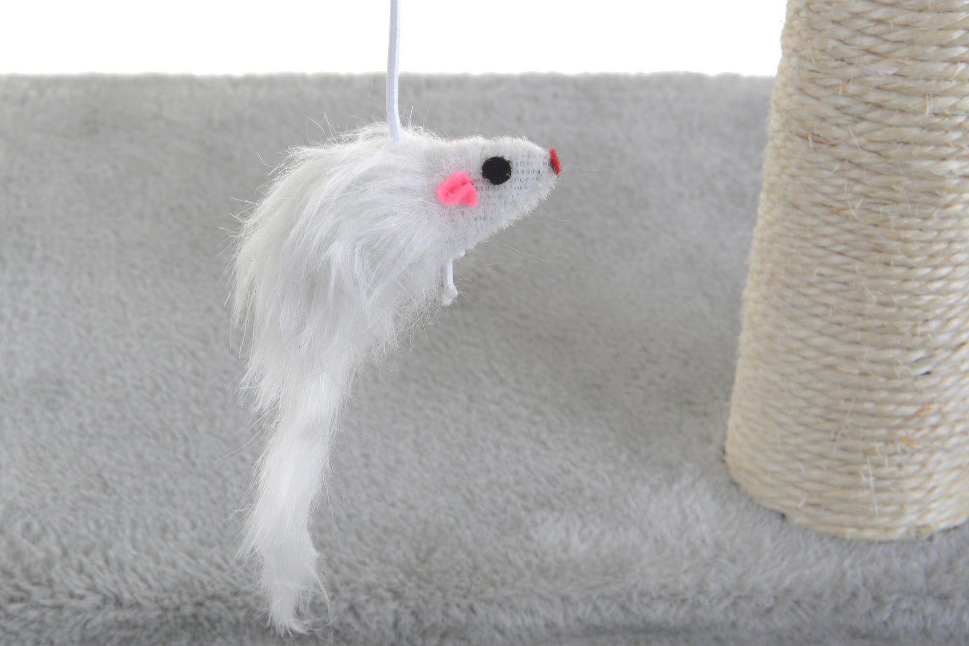 Kačių draskyklė namelis guolis draskymo stulpas žaislas bokštas sizalis 92cm