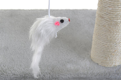 Kačių draskyklė namelis guolis draskymo stulpas žaislas bokštas sizalis 92cm