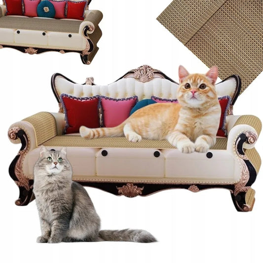 Kartoninė katės sofa-draskyklė 60 cm – gultas katėms