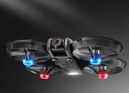 Dronas su valdikliu LCD, 2 kameromis, belaidžiu varikliu, žaislas, 145 g, Wi-Fi, 3 akumuliatoriai